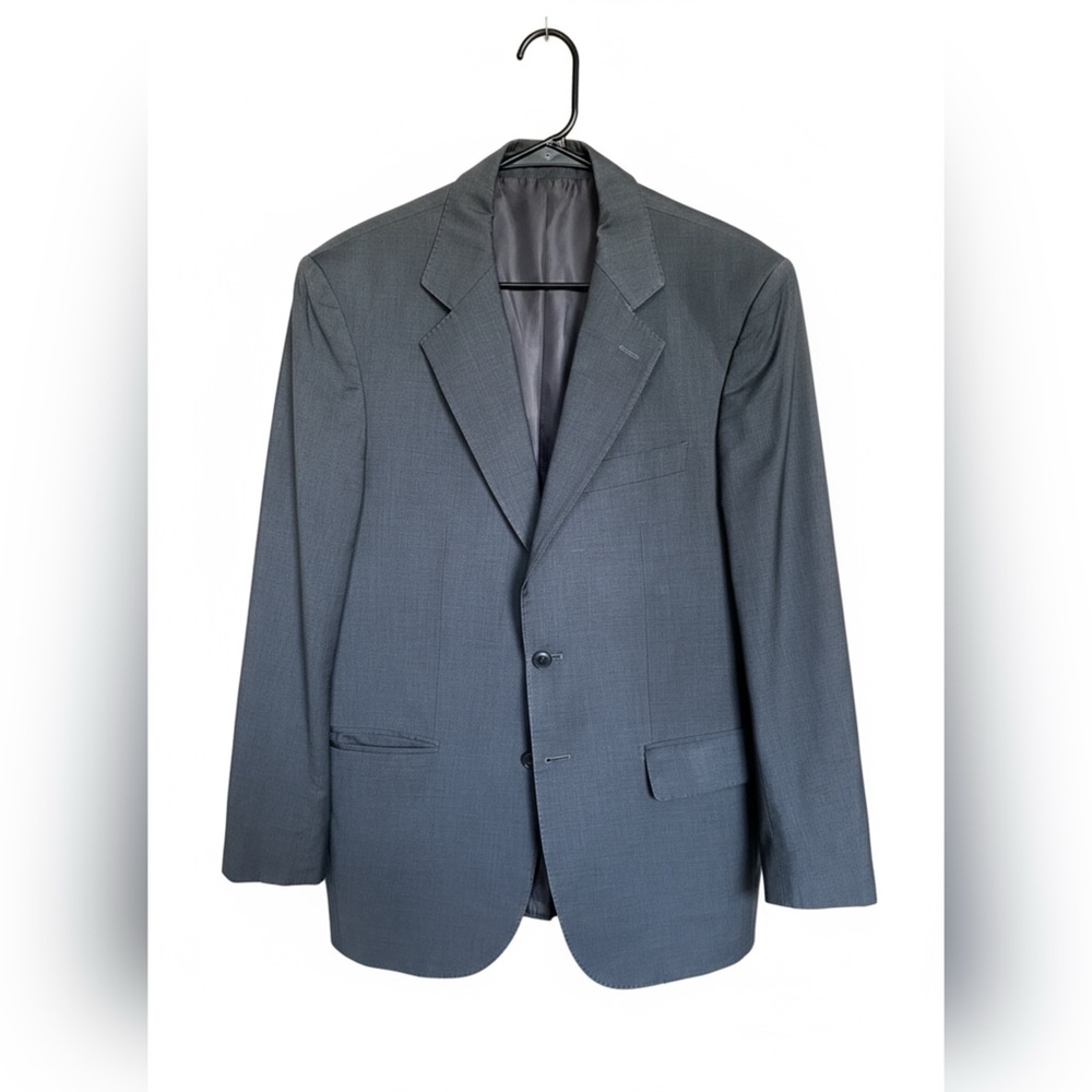 Sergio Guardi Super 180s Italian Grey Blazer Size 48